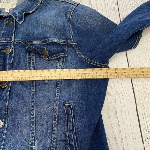 torrid Dark Blue Denim Jacket - Picture 5 of 10